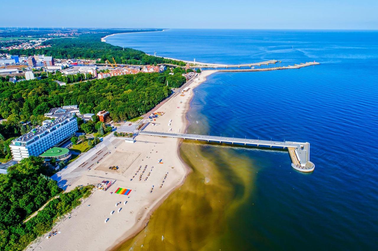 Apartament Amber Comfort Z Prywatnym Miejscem Parkingowym Kołobrzeg Kültér fotó